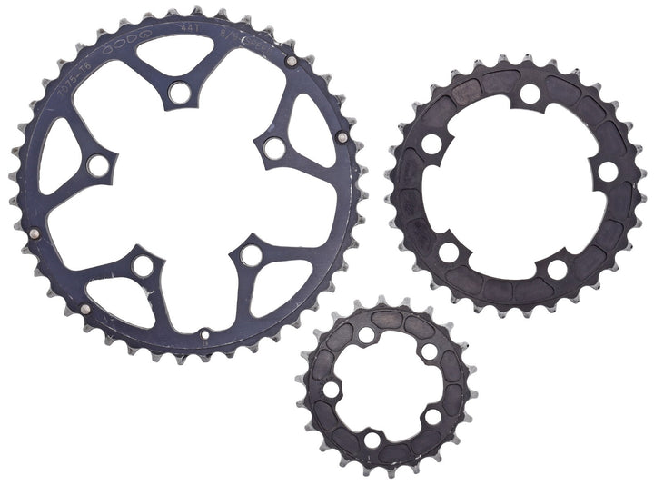 CODA 900 Magic Motorcycle 3x 8/9s Crankset 44/32/22T 175mm Bottom Bracket C9HC