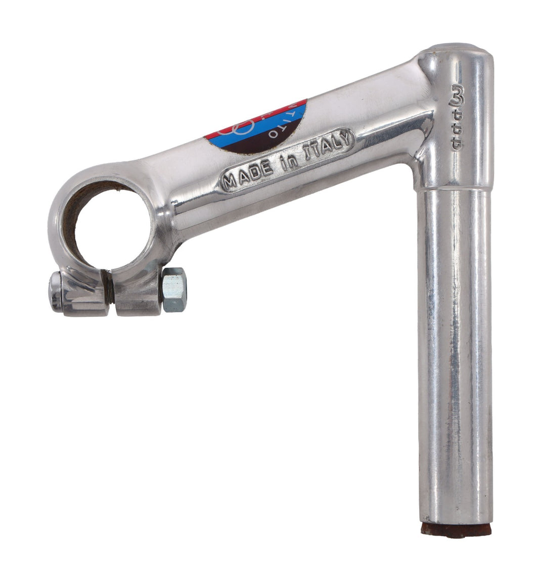 3ttt Gran Prix 1" Quill Alloy Road Bike Stem 25.4 x 100mm Silver Vintage Cycling