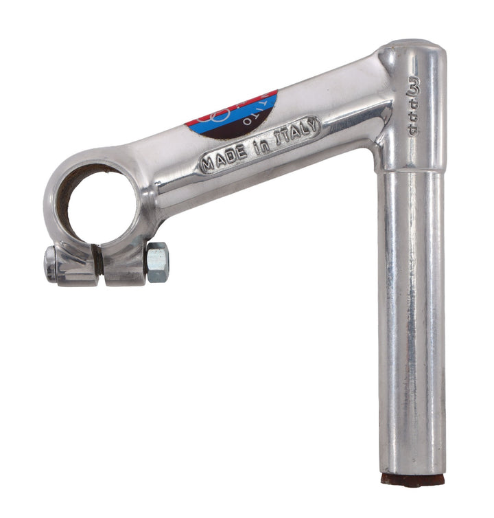 3ttt Gran Prix 1" Quill Alloy Road Bike Stem 25.4 x 100mm Silver Vintage Cycling