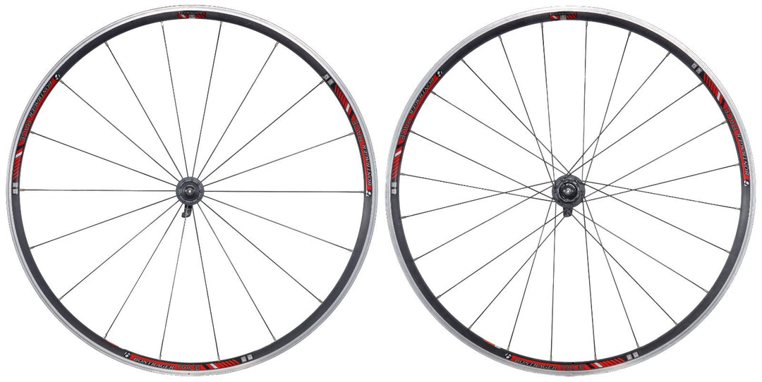 Bontrager Race Alloy Clincher Road Bike Wheelset Shimano 11 Sp Rim Brake QR 700c
