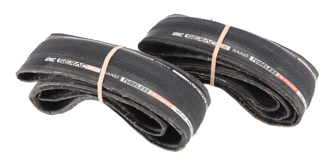 IRC Serac CX Sand Cyclocross Bike Tubeless Tire PAIR 700 x 32c BLACK Gravel