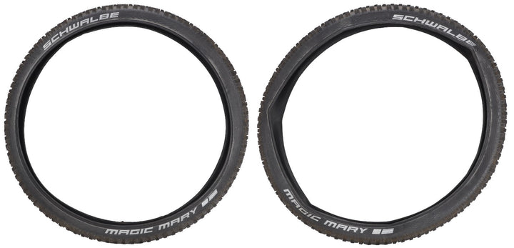 Schwalbe Magic Mary Bike Park Addix Wire Bead Mtn Tire 29 x 2.4" PAIR w/ Tubes