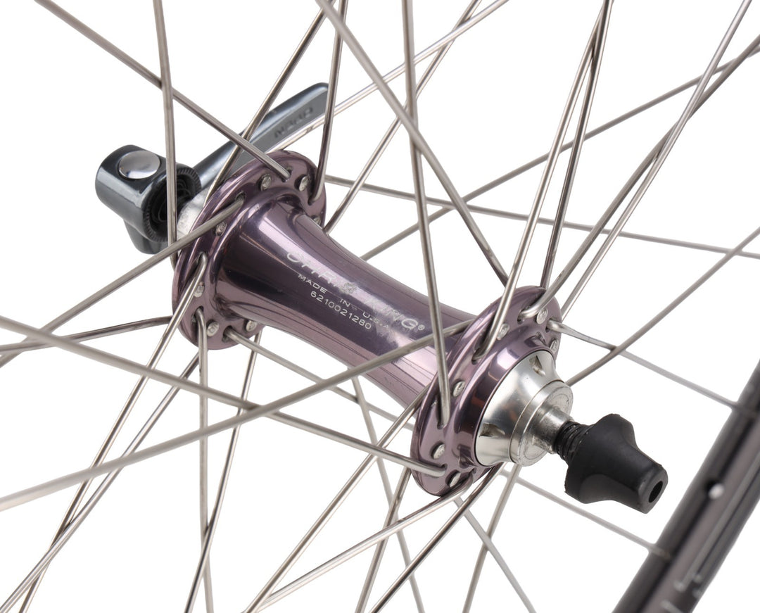 HED Belgium+ Alloy Chris King Tubeless Road Wheelset QR Rim Shimano 11 Spd 700c