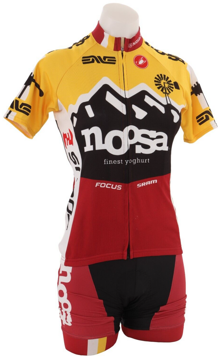 Castelli Women Noosa Pro CX Team Short Sleeve Cycling Kit LARGE Focus Bike Socks