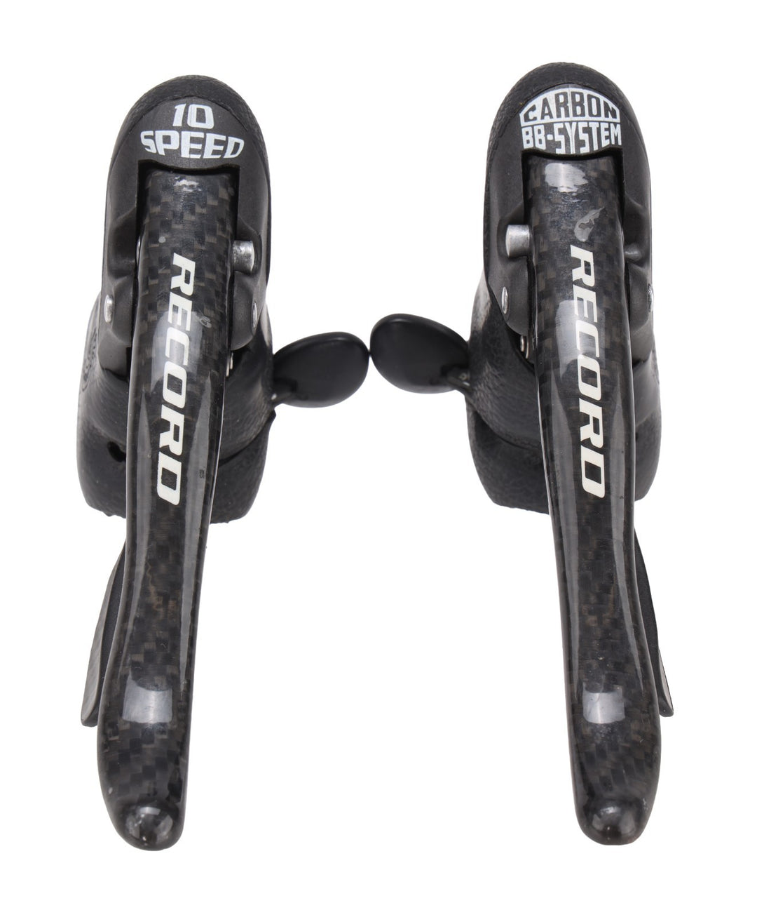 Campagnolo Record Carbon BB System 2 x 10 Speed Road Bike Shifter SET Ergopower