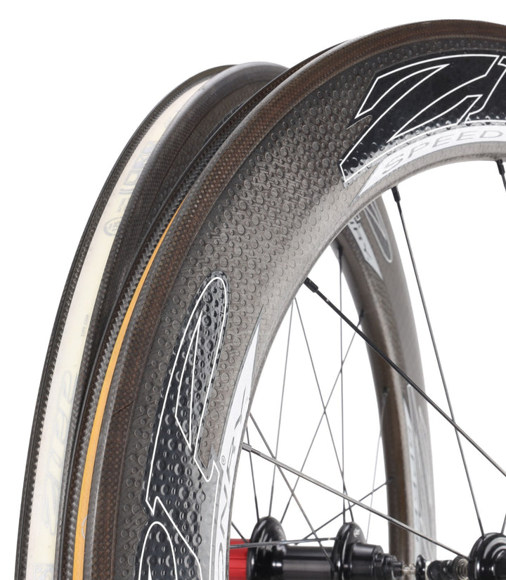 Zipp 808 Firecrest Carbon Road Bike Clincher Wheelset 11 Spd 700c QR Rim Brake