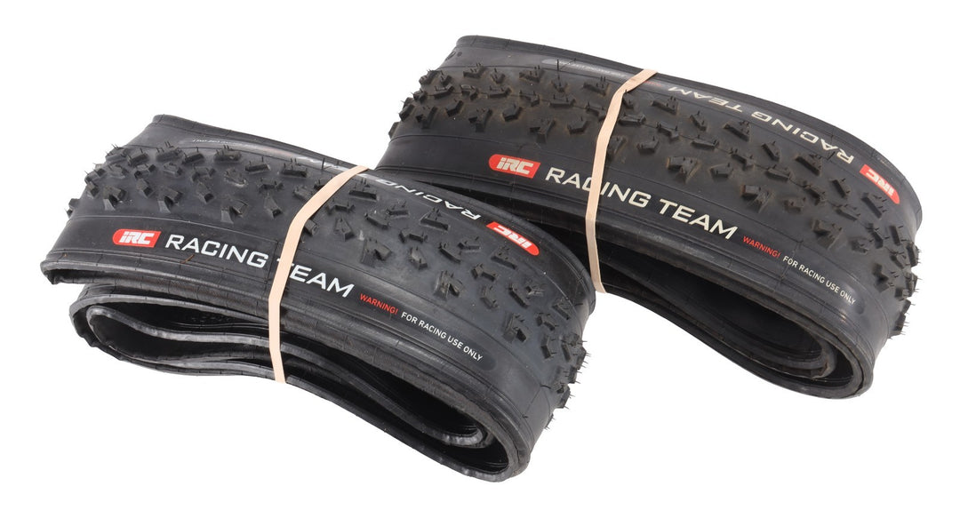 IRC Racing Team Cyclocross Bike Tubeless Tires 700x 36c 1 PAIR Black Race Gravel