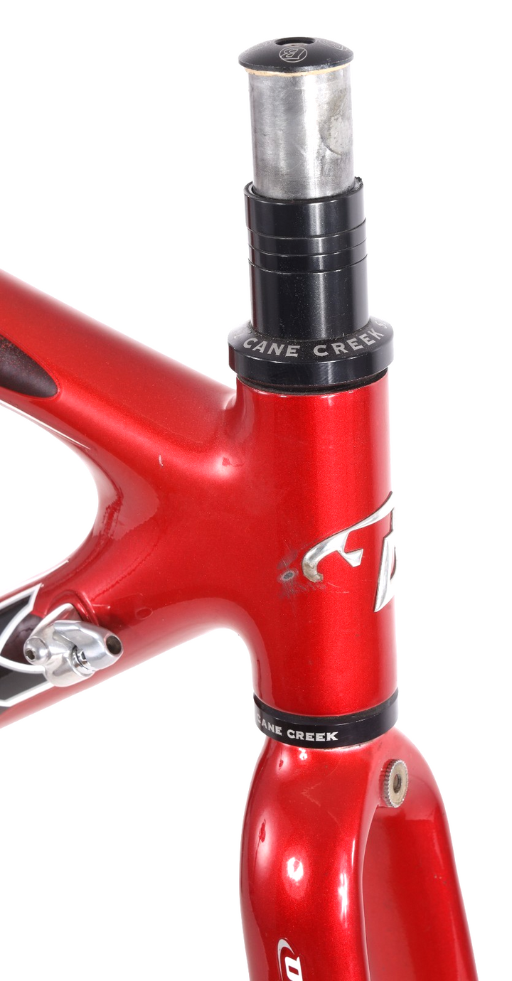 Trek 5500 OCLV 120 Carbon Road Bike Frameset 52cm Pearl Red Rim QR USA 2003