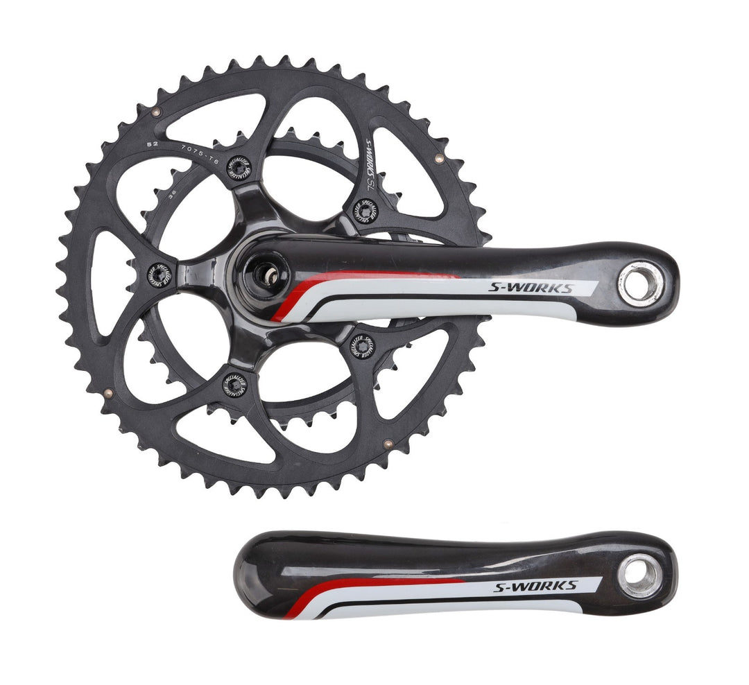Specialized S-Works SL 2 x 10 Speed Carbon Road Bike Crankset 170mm 52/36T Fact