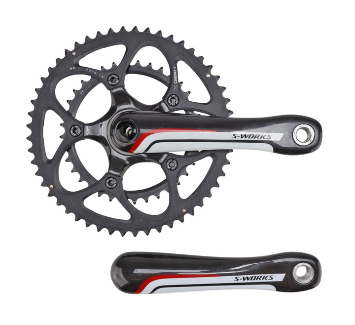 Specialized S-Works SL 2 x 10 Speed Carbon Road Bike Crankset 170mm 52/36T Fact