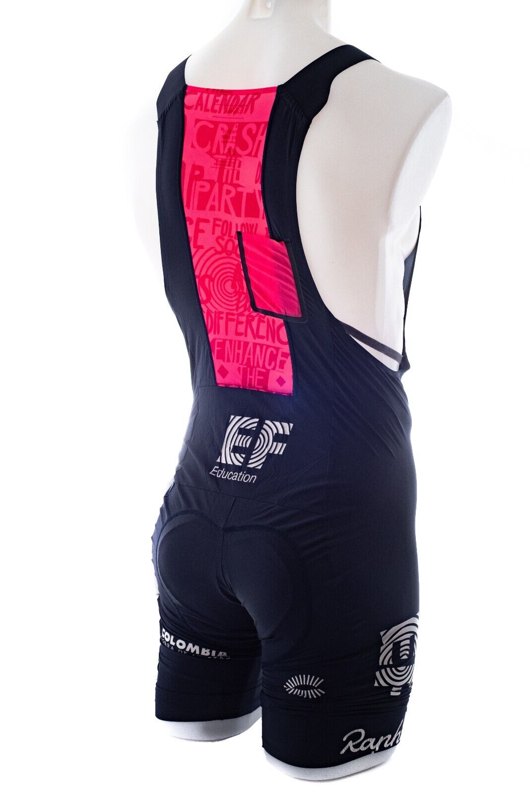 Rapha EF Education First Pro Team Pinnacle Bib Shorts Men SIZE 2 Navy NIPPO 2021