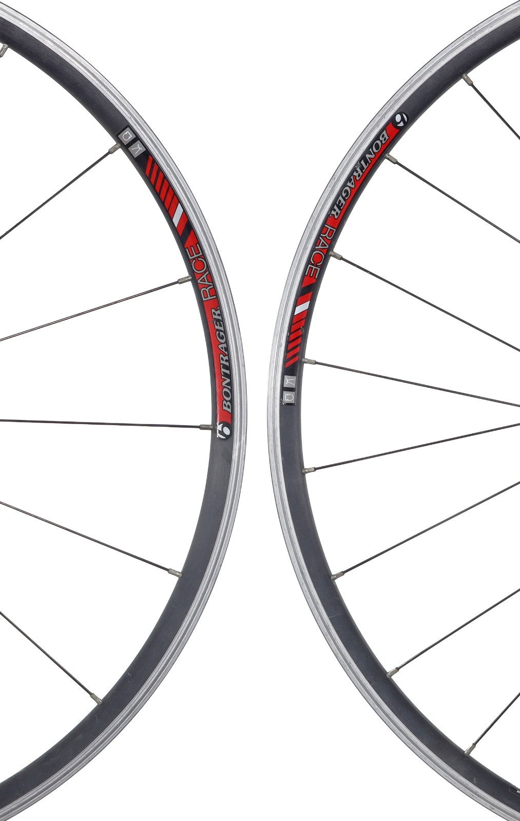 Bontrager Race Alloy Clincher Road Bike Wheelset Shimano 11 Sp Rim Brake QR 700c