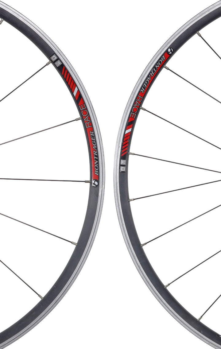 Bontrager Race Alloy Clincher Road Bike Wheelset Shimano 11 Sp Rim Brake QR 700c