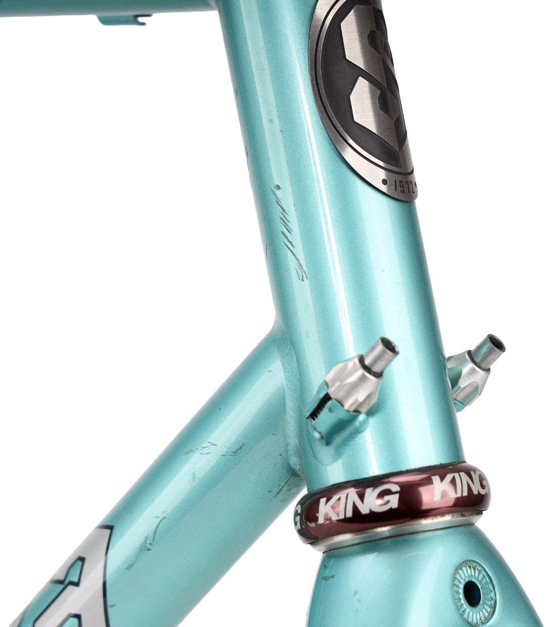 Serotta Colorado Ti CTi Road Bike Frameset XS 50cm 650c TEAL Rim QR USA Made