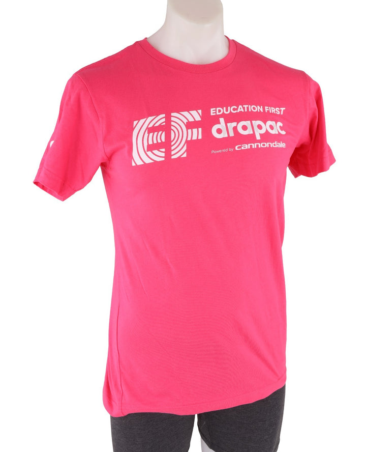 EF Education First Drapac Cannondale Pro Team Short Slv T-Shirt Men MEDIUM PINK