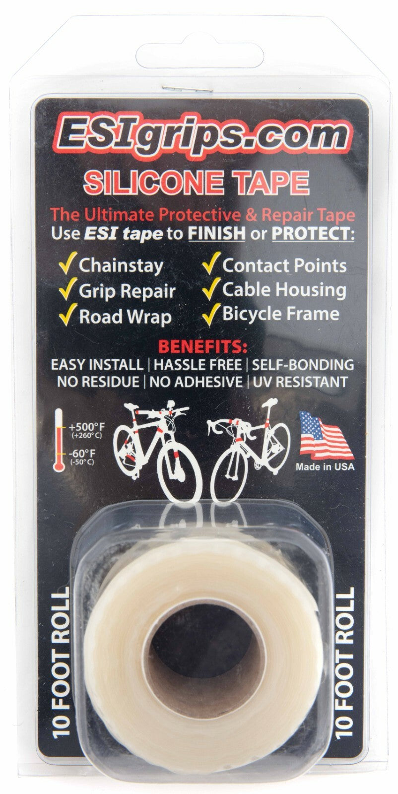 ESI Silicone Tape Protective ALL COLORS Bike Chainstay Frame Cable Bars Finish