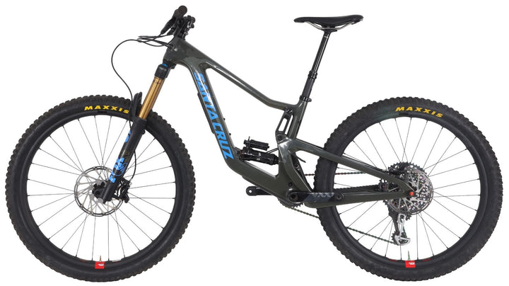 Santa Cruz Bronson CC XX1 Carbon Mtn Bike 1x 12s SM Moss/Blue MX Fox SRAM 2022