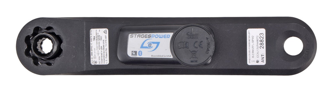 Cannondale HollowGram Stages Gen3 LEFT Road Bike Crank Arm Power Meter 172.5mm