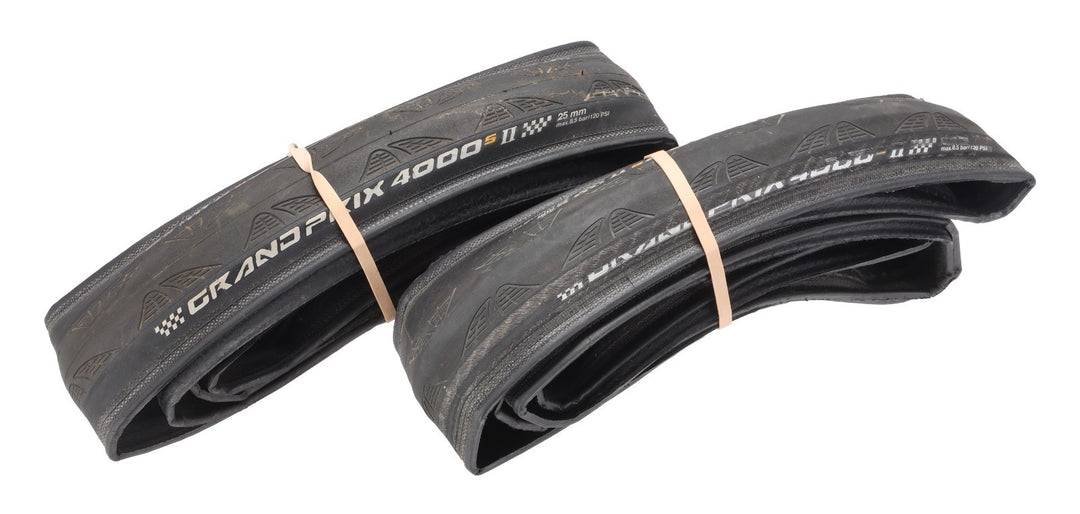 Continental Grand Prix 4000 S II Clincher Road Bike Tires 1 PAIR 700 x 25c Race