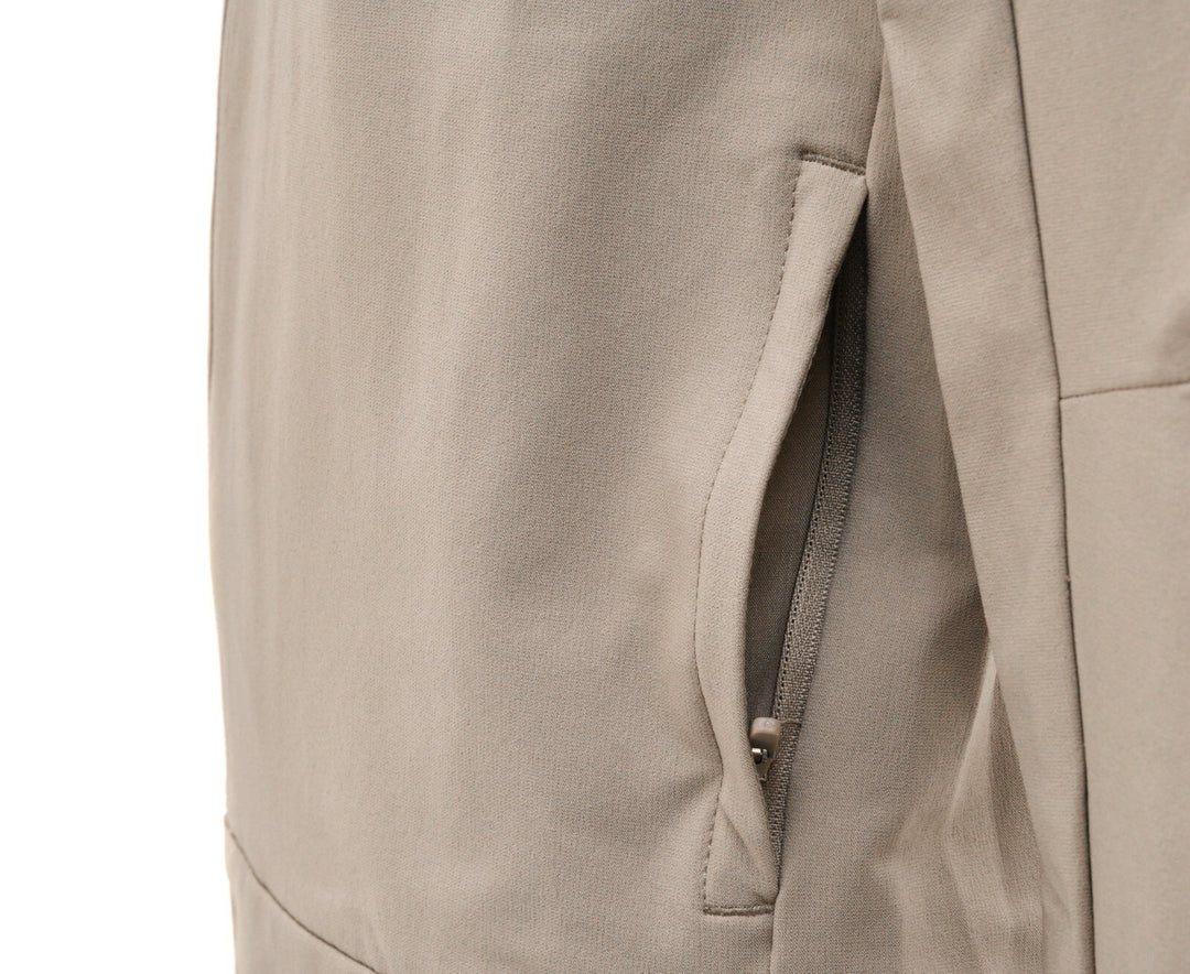 Rapha Loopback Jacket Men XS Tan Cycling Casual Lifestyle Zip-Up Coat Road Bike