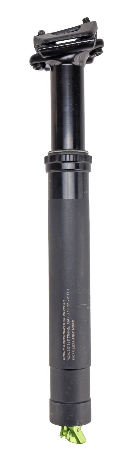 OneUp V3 Mountain Bike Dropper Post 31.6 x 120mm 7 x 7mm XC Race MTB