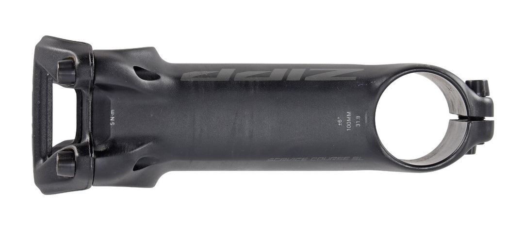 Zipp Service Course SL Alloy Road Bike Stem 31.8 x 100mm 6º BLACK 1-1/8"
