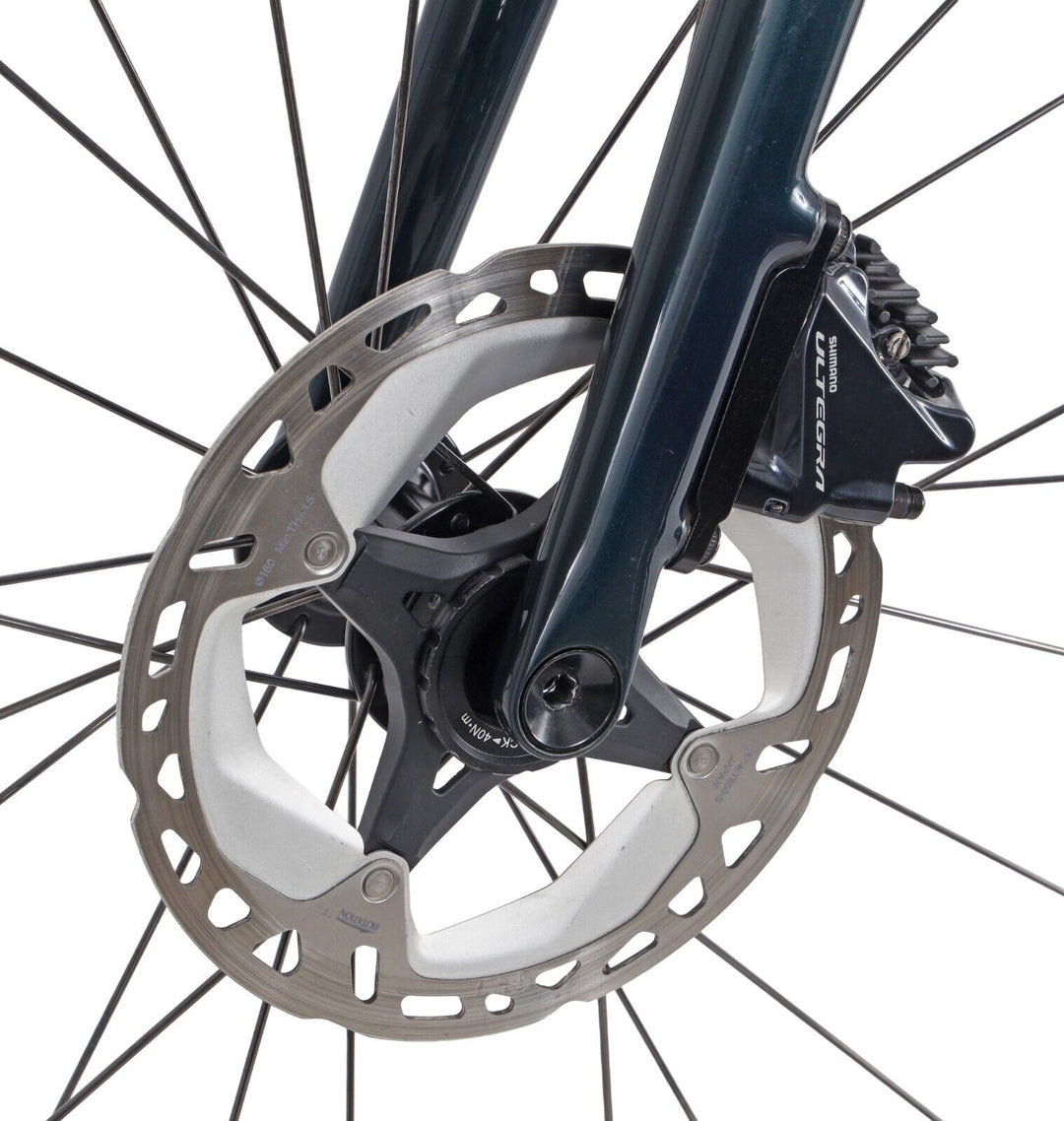 Specialized Aethos Expert 2x 11 Spd Carbon Road Bike 61cm BLUE Ultegra Di2 2021