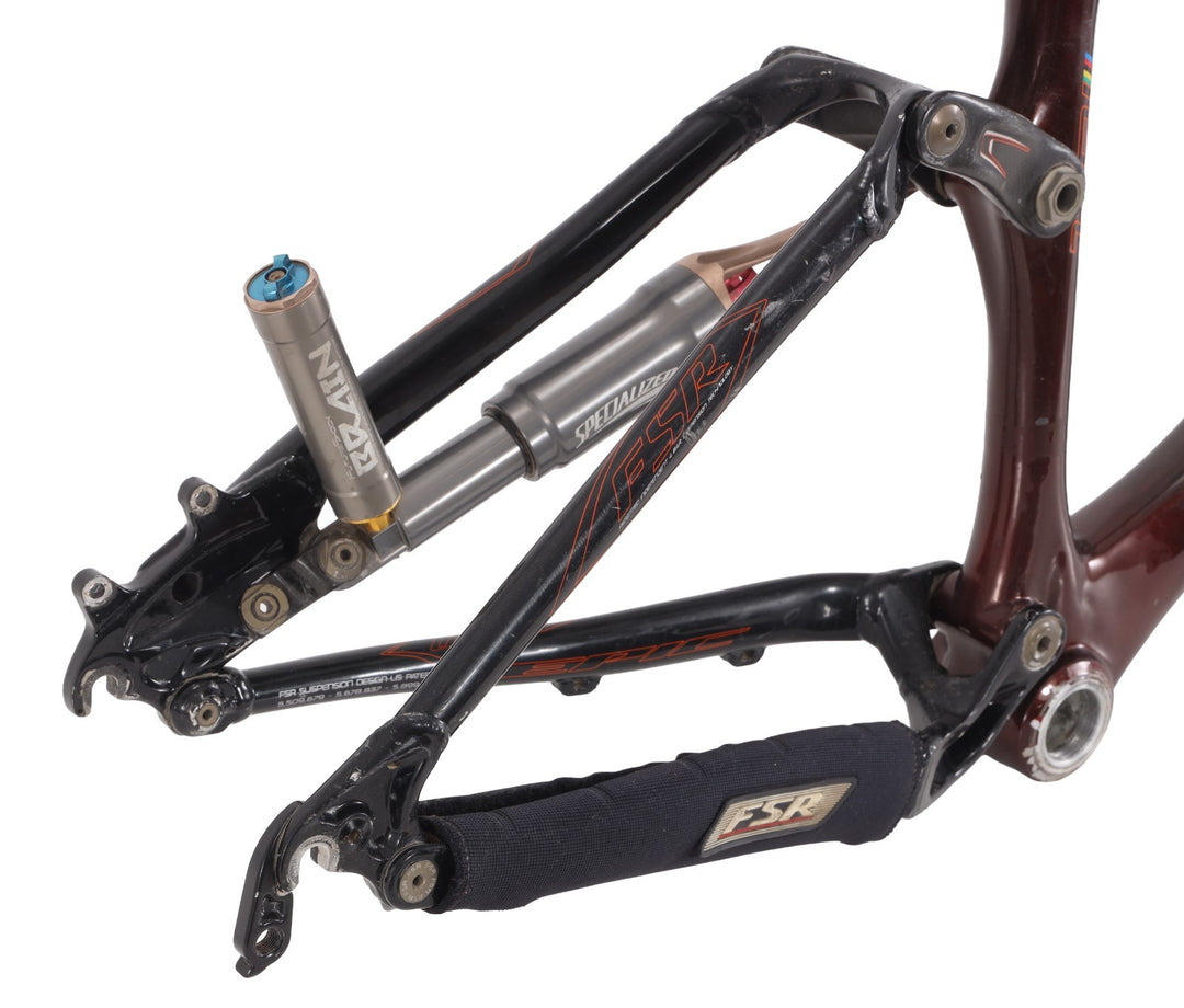 Specialized Epic Marathon Carbon Mtn Bike Frameset 26" MED Red FACT Brain 2008