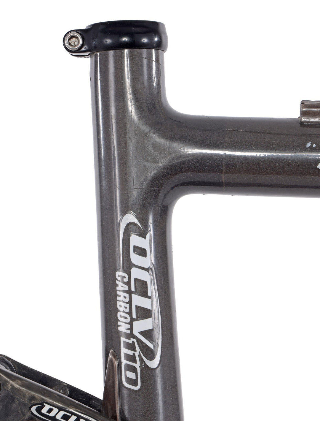 Trek Top Fuel Team Issue 110 OCLV Carbon Mtn Bike Frameset 26" LARGE Silver 2005