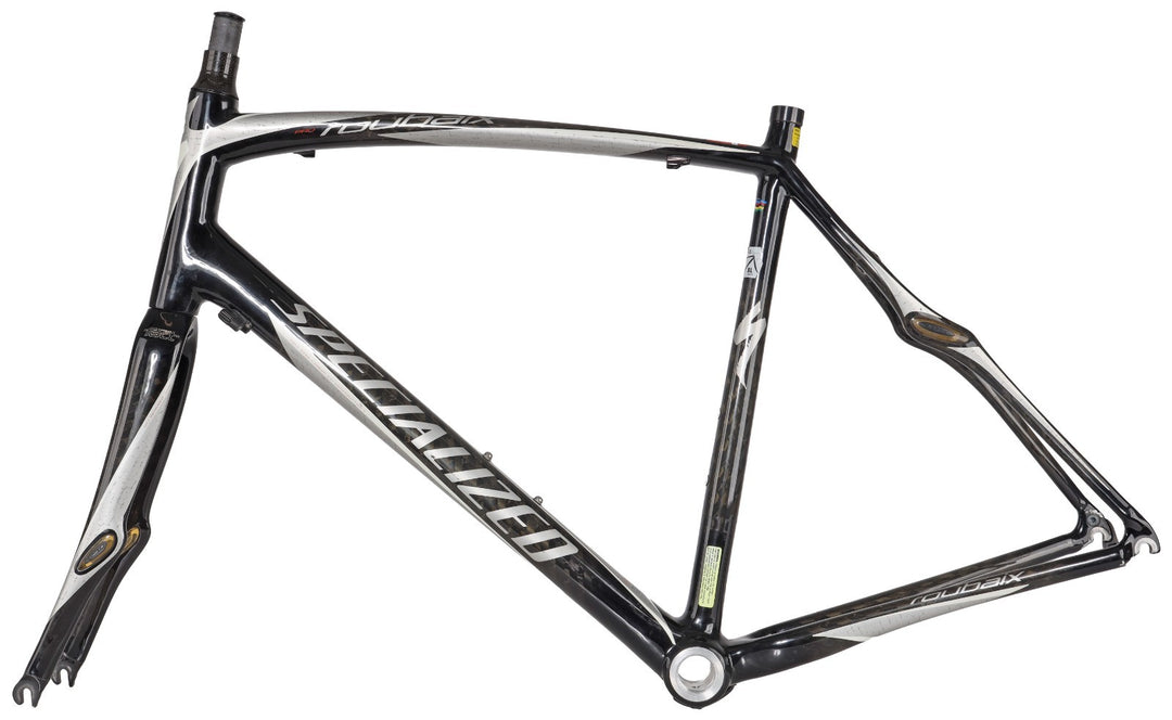 Specialized Roubaix Pro Carbon Road Bike Frameset 58cm BLACK 700c QR Rim 2008