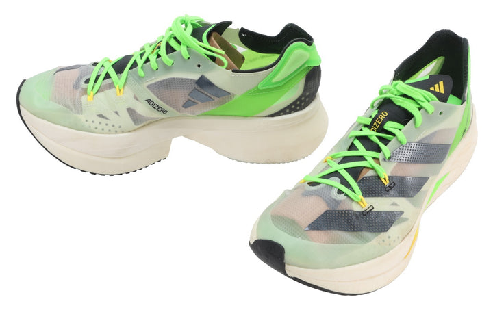 Adidas Adizero Prime X Road Running Shoes US Men 8 Linen Green Carbon EnergyRods
