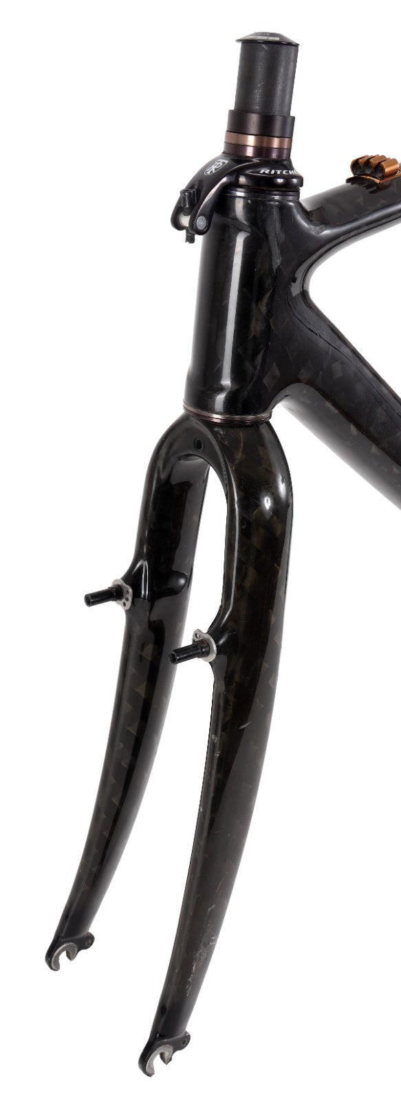 Unbranded Carbon Cyclocross Bike Frameset 54cm Cantilever QR 700c 3K CX Gravel