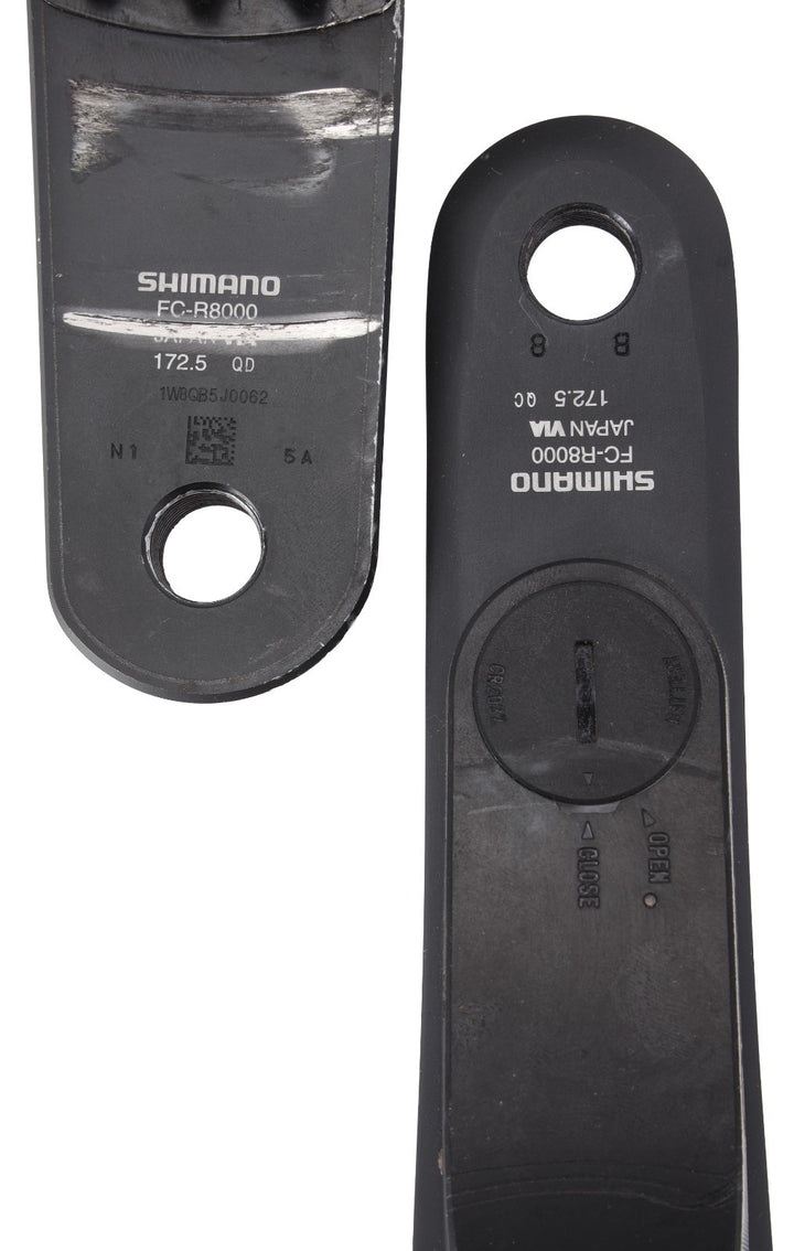 Shimano Ultegra FC-R8000 Pioneer 2x 11s Power Meter 53/39T Crankset 172.5mm Road