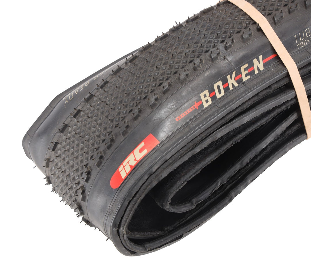 IRC Boken Gravel Bike Tubeless Tires 700 x 36c 1 PAIR Black Cyclocross Race