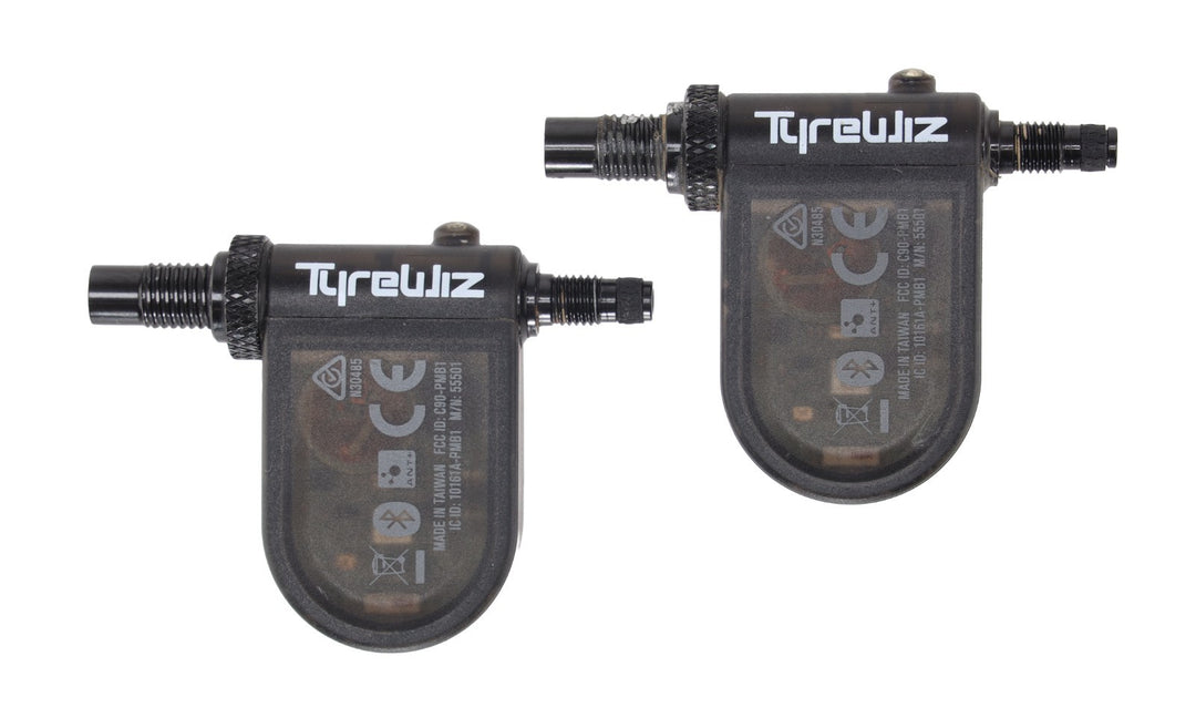 Quarq TyreWiz 1.0 Road Bike Air Pressure Sensors Bluetooth ANT+ Gravel Mountain