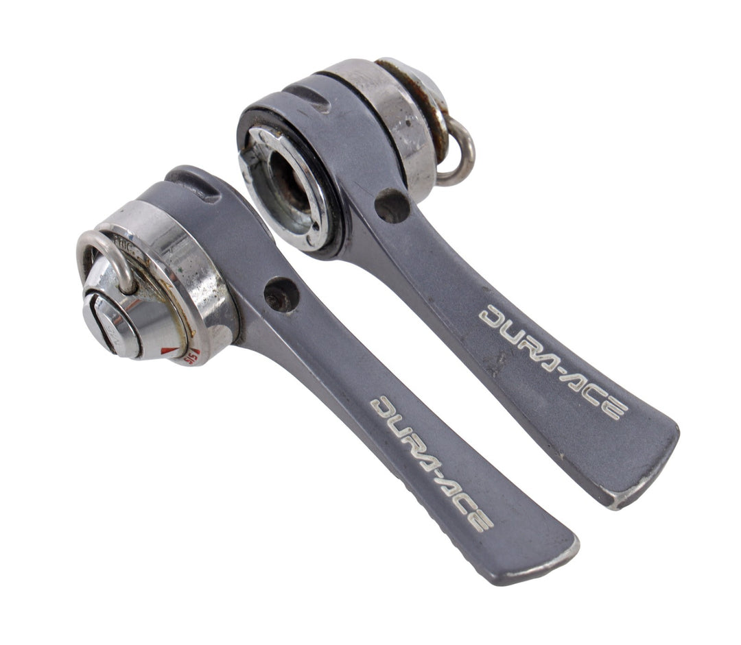 Shimano Dura-Ace SL-7402 2x 8 Spd Downtube Road Shifter SET Friction SIS Cycling