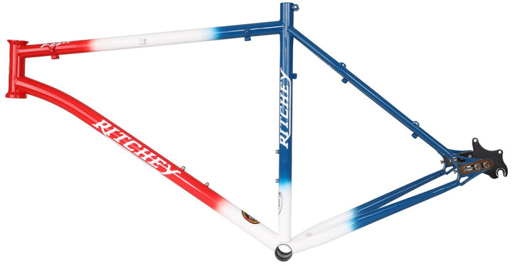 Ritchey P-29er Logic Steel Mtn Bike Frameset XL 21" Red/White/Blue USA 2012-2014