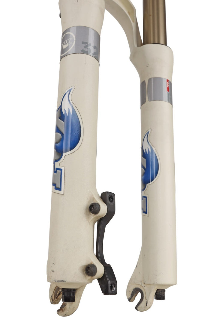 Fox Factory F100 R 32 Disc Mountain Bike Fork 26" 100mm Rebound White QR MTB XC
