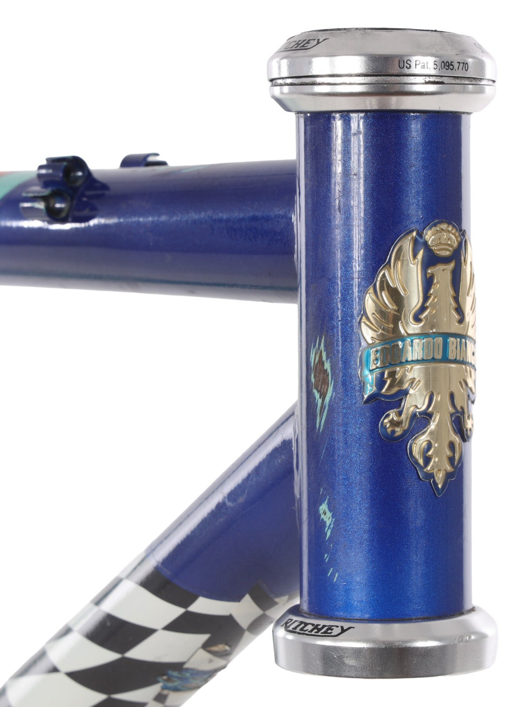 Bianchi Tycoon Boron 5000 Steel Mountain Bike Frame 26" Celeste S/M Hardtail MTB