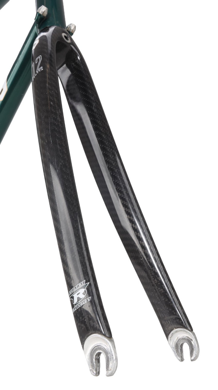 Serotta Colorado III Steel Road Bike Frameset 59cm Carbon GREEN 700c USA Made