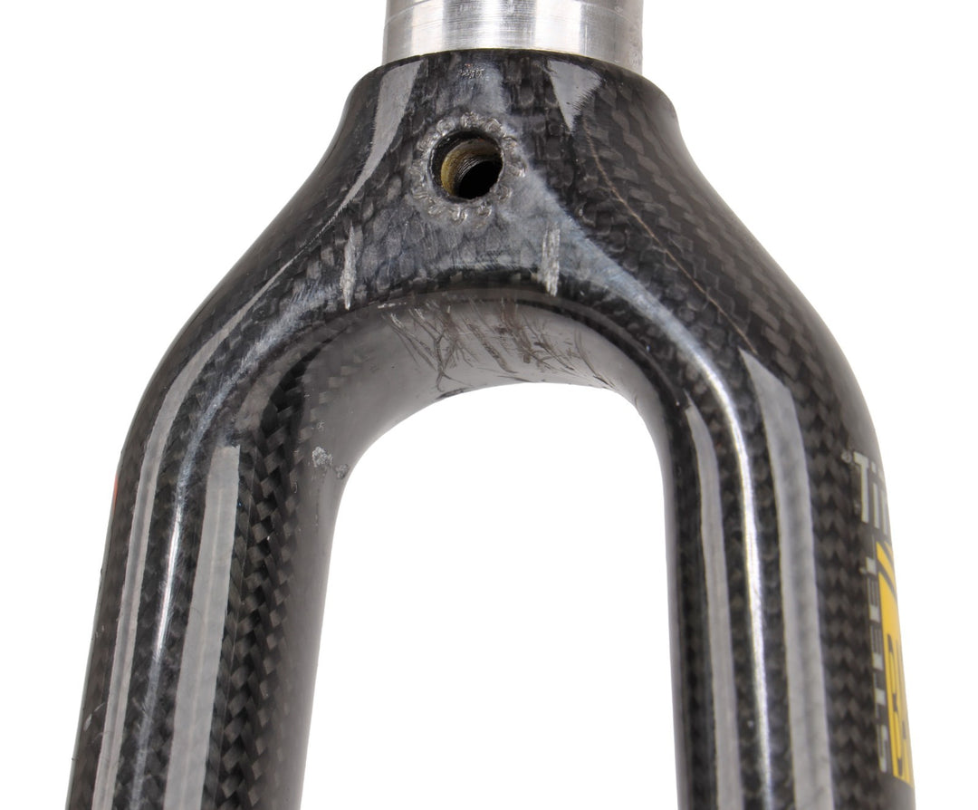 Time Steel Barrel CAT Carbon Road Bike Fork 1" Straight QR 700c Rim Vintage Race