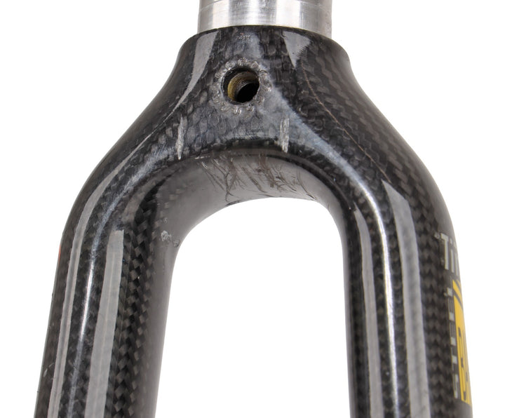 Time Steel Barrel CAT Carbon Road Bike Fork 1" Straight QR 700c Rim Vintage Race