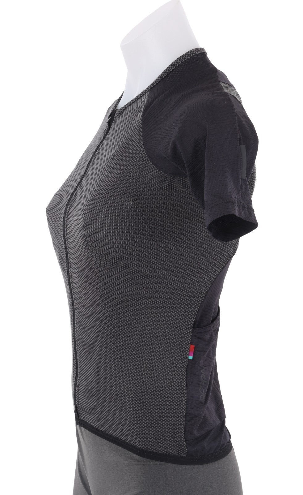 Velocio Radiator Mesh Short Sleeve Cycling Jersey Women XS BLACK Road Gravel CX