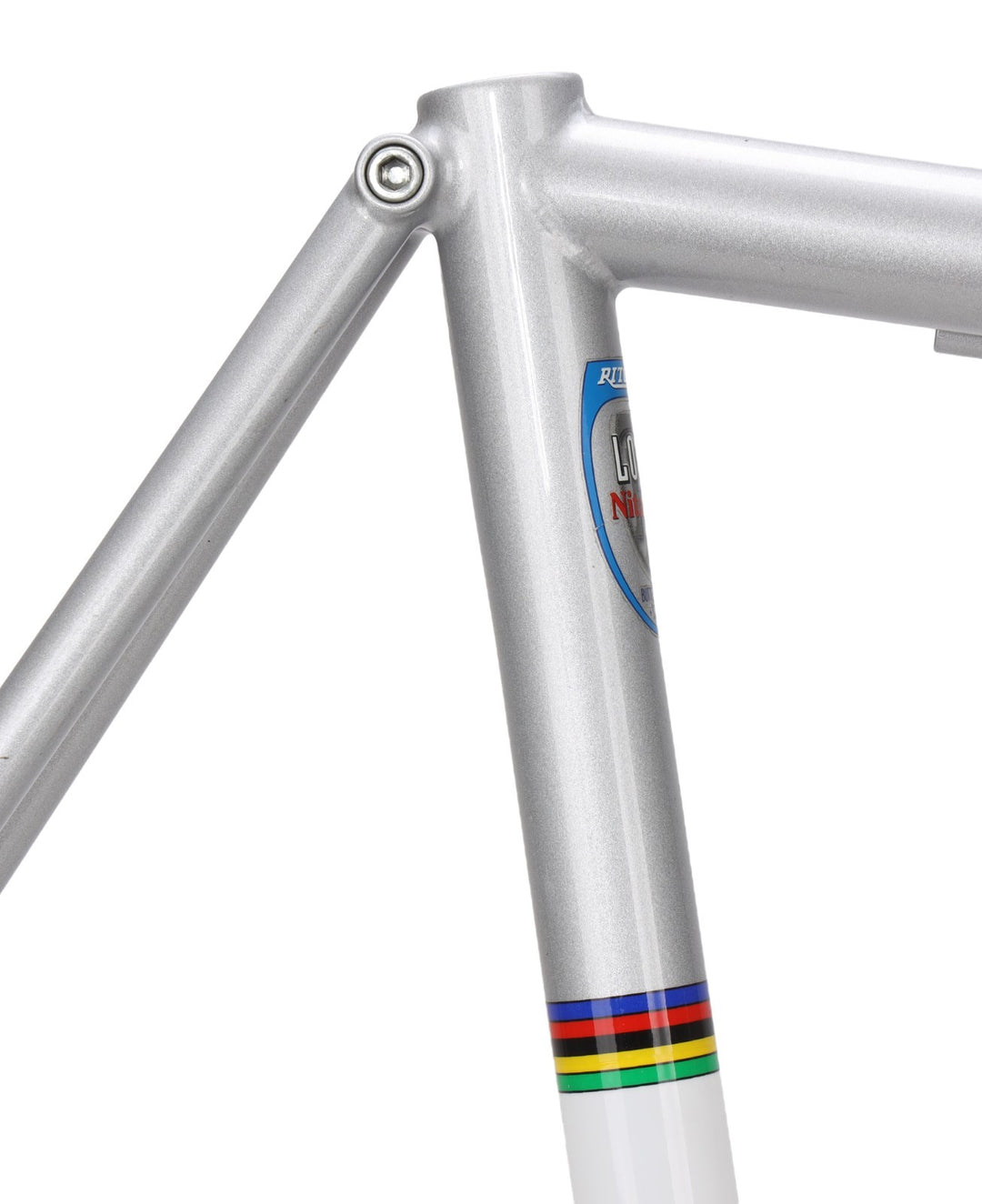 Ritchey Road Logic Steel Bike Frameset 59cm WCS Carbon SILVER 700c 1" Chris King