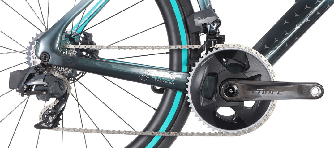 n+ Mercedes-AMG PETRONAS F1 V11 12 Sp Carbon Road Bike 56cm SRAM AXS Ltd Edition