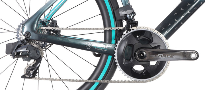 n+ Mercedes-AMG PETRONAS F1 V11 12 Sp Carbon Road Bike 56cm SRAM AXS Ltd Edition