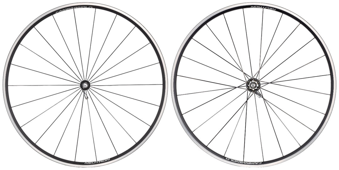 Campagnolo Neutron Alloy Clincher Wheelset 9-12 Speed Rim Brake QR 700c Italy