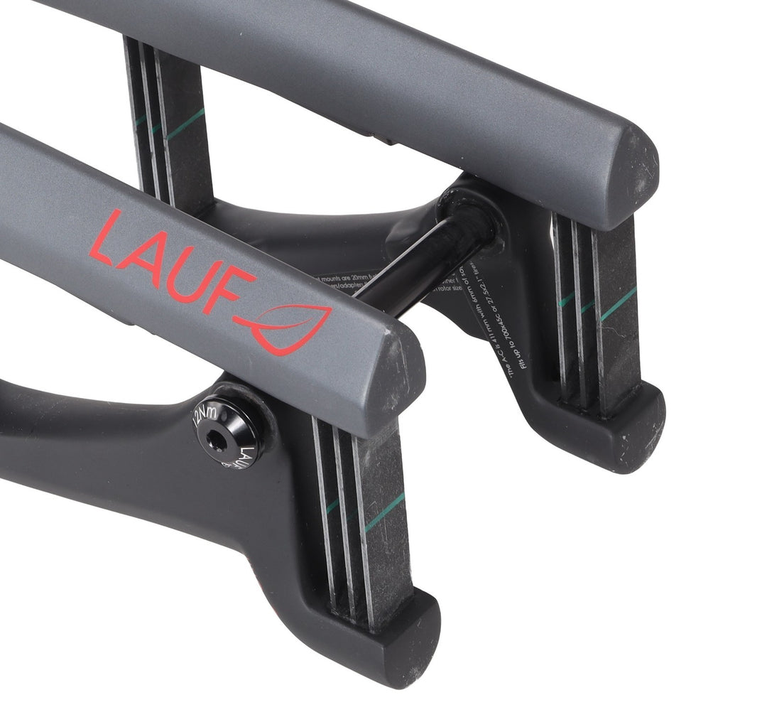 Lauf Grit SL Carbon Gravel Disc Brake 30mm Fork 1 1/2" Taper 15x100mm T/A 700c