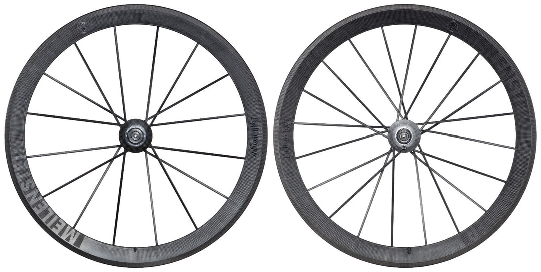 Lightweight Meilenstein Obermayer Carbon Tubular Wheelset 11 Spd HG 700c Rim QR
