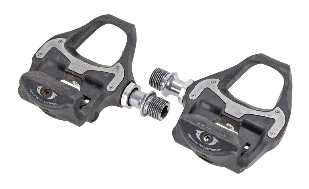 Shimano Ultegra PD-6700-C SPD-SL Carbon Clipless Pedals Road Bike 9/16" w Cleats